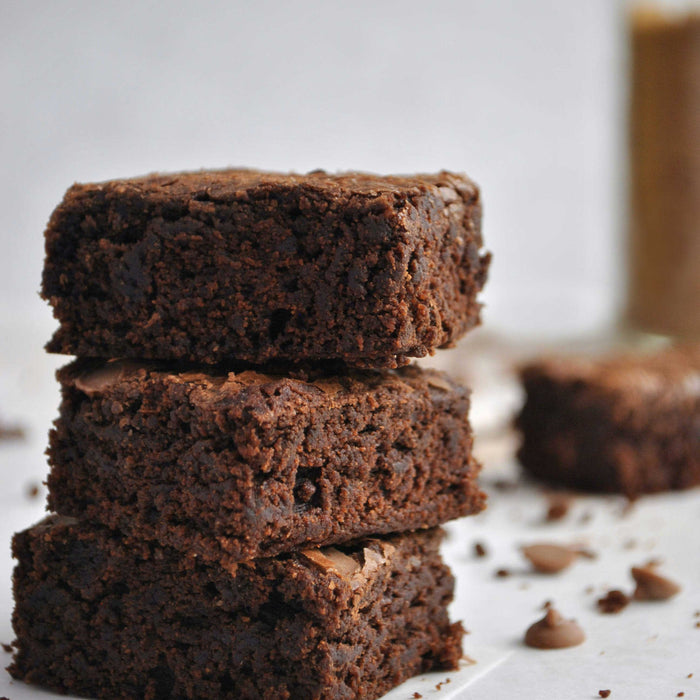 Brownie de porotos negros