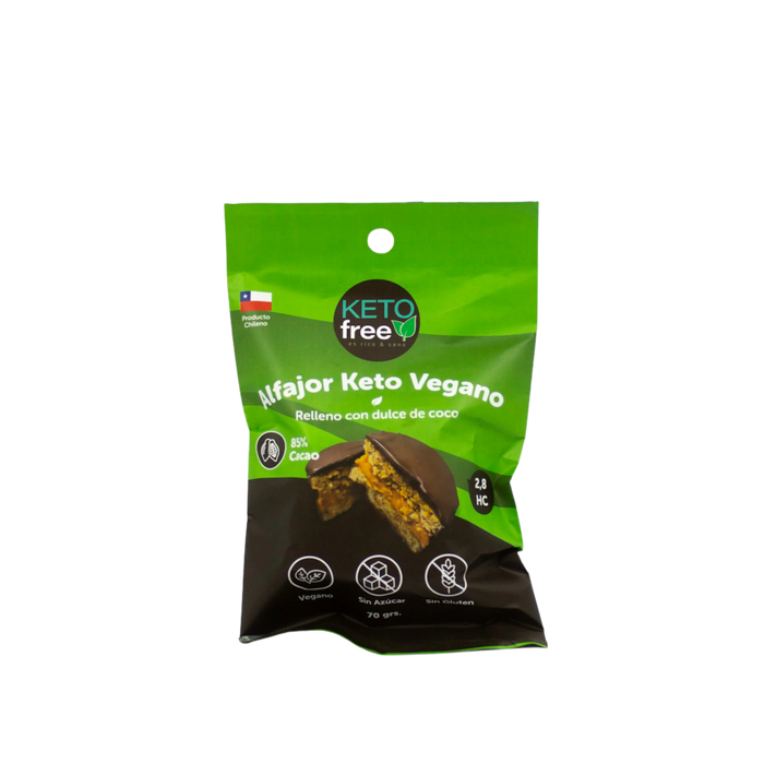 Alfajor Keto Free Coco