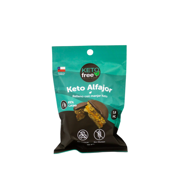 Alfajor Keto Free Manjar