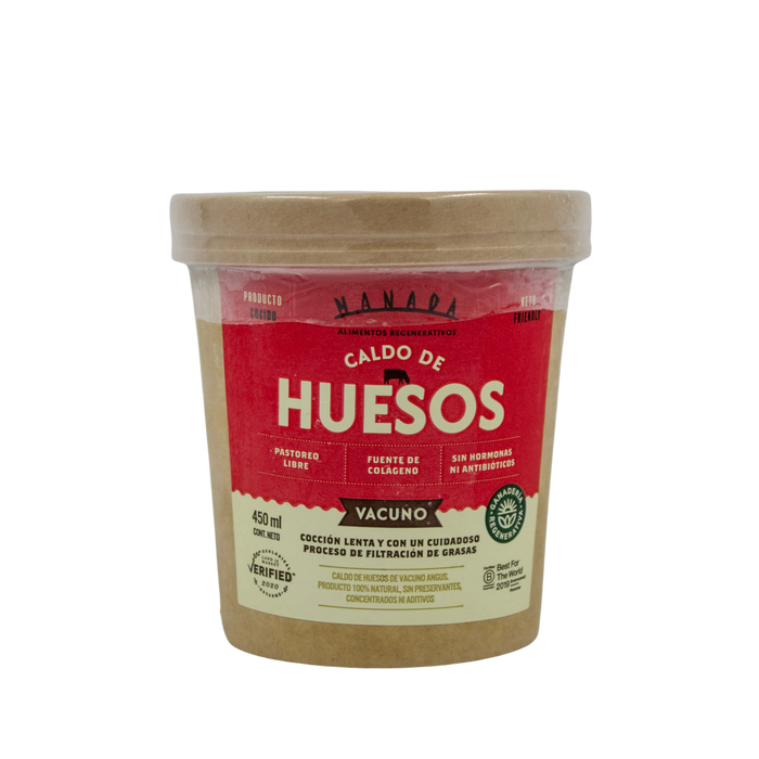 Caldo hueso vacuno Manada 450 cc