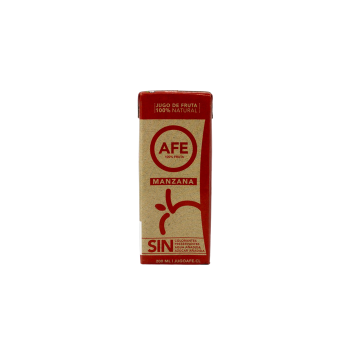 Jugo Afe manzana roja 200 cc