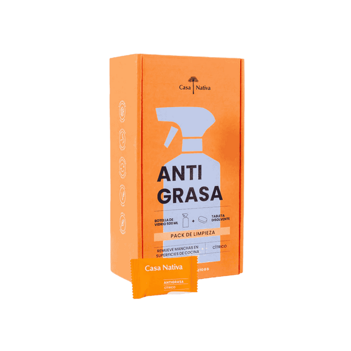 kit inicial Antigrasa Casa Nativa