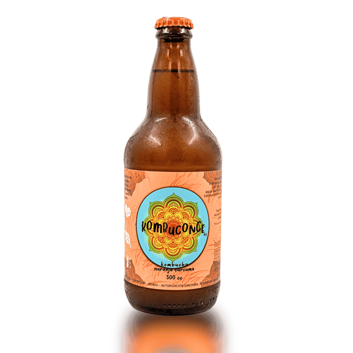Kombucha kombuconce Naranja y curcuma 500 ml