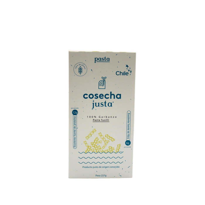 Pasta Penne Cosecha Justa Garbanzo