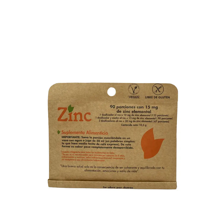 Zinc polvo Dulzura natural