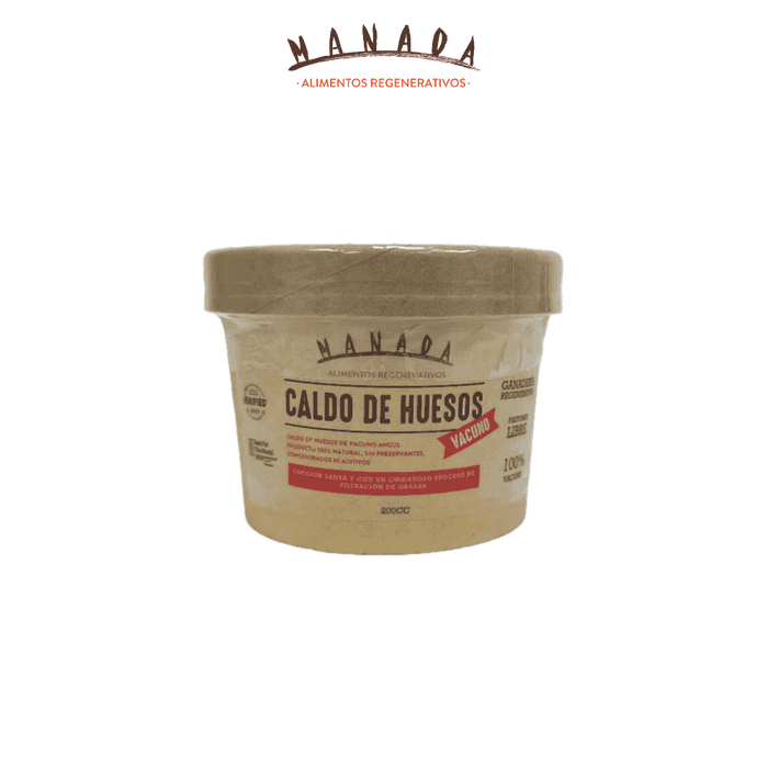 Caldo hueso vacuno Manada 200 cc