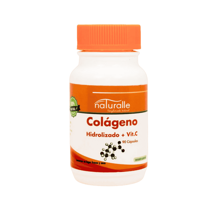 Colageno y Vit D 700 mg Naturalle 60 caps.