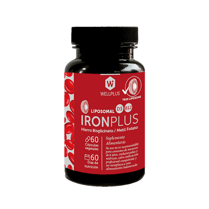 Iron plus wellplus 60 caps