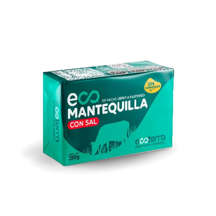 Mantequilla Ecoterra Con sal 250 g