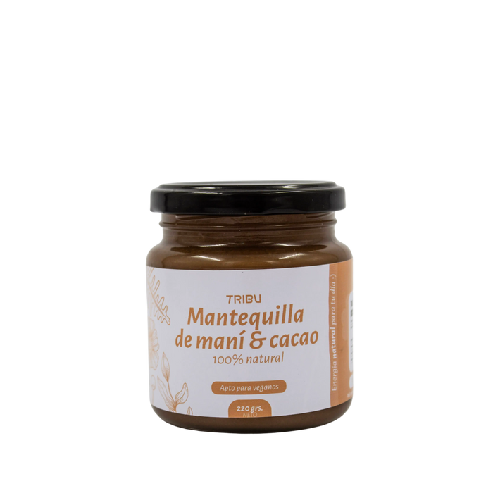 Mantequilla Maní Cacao Tribu 220 gr