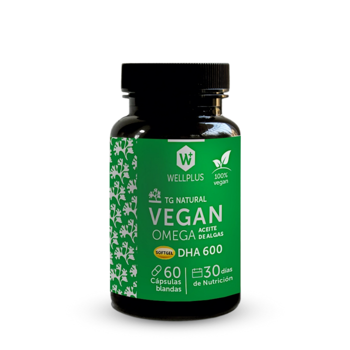 vegan omega plus dha 600 wellplus 60 caps