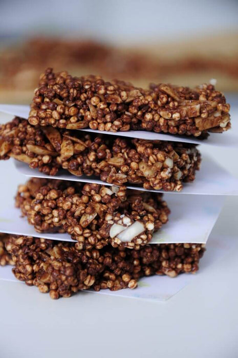 Barritas de quinoa choc
