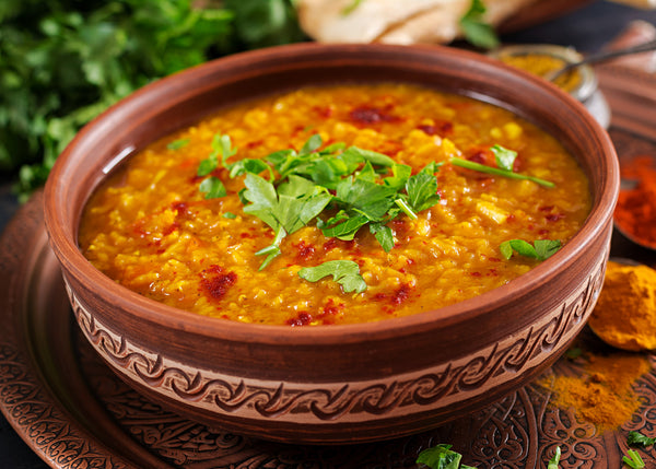 Dhal de lentejas rojas