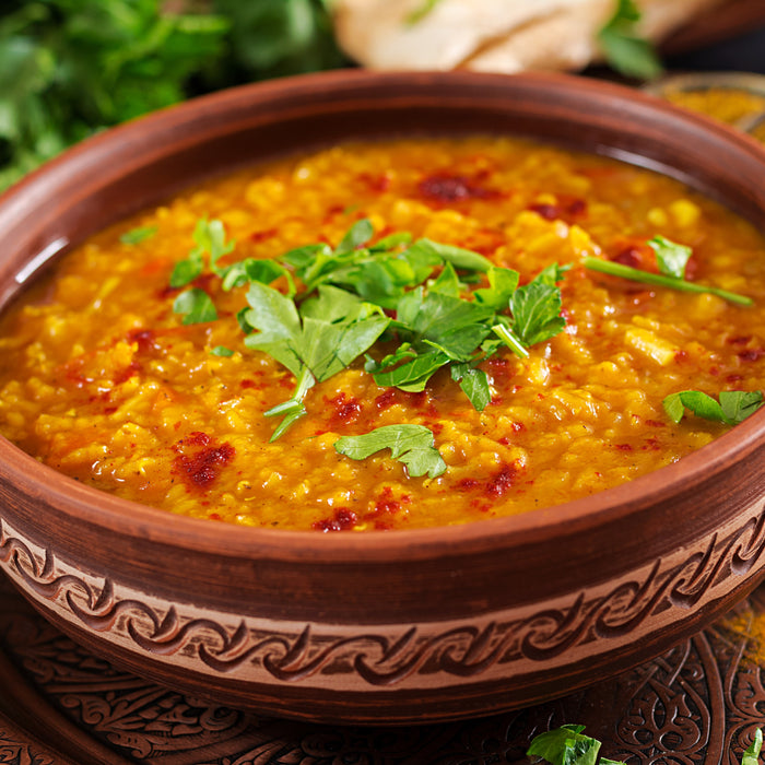 Dhal de lentejas rojas