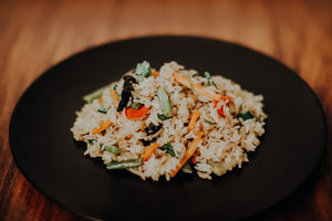 Arroz basmati al estilo marroquí