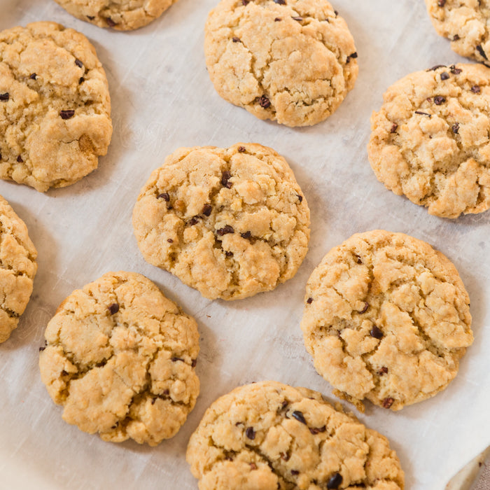 Galletas con nibs de cacao
