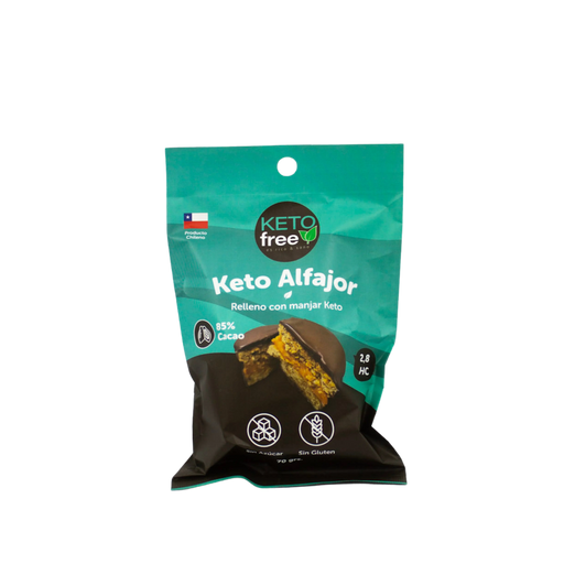 Alfajor Keto Free Manjar