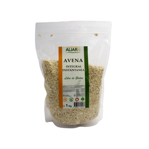 Avena instantanea sin gluten