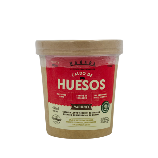 Caldo hueso vacuno Manada 450 cc