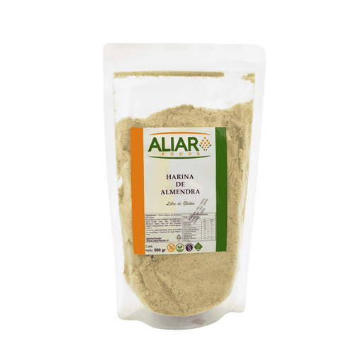 Harina almendra con piel 500 g AliarFoods