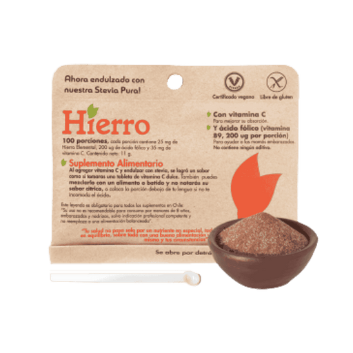 Hierro Dulzura natural polvo