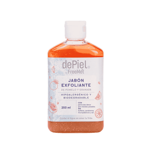 Jabón Exfoliante Natural 250 ml.