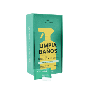 Kit inicial limpia baños casa nativa