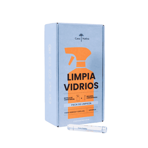 Kit inicial limpiavidrios Casa Nativa