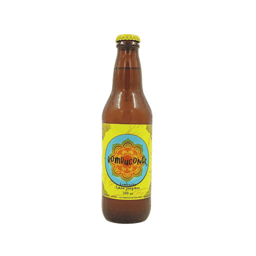 Kombucha kombuconce  Limón jengibre 330 ml.