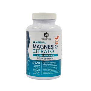 Magnesio Citrato Wellplus 120 caps.