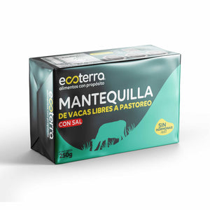 Mantequilla con sal Ecoterra 250g