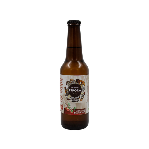 Kombucha manzana zanahoria marca Espora