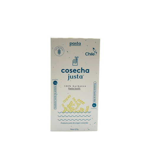 Pasta Penne Cosecha Justa Garbanzo