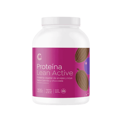 Proteina lean active cacao berries 900 grs.