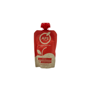 Pure de manzana orgánico marca Afe