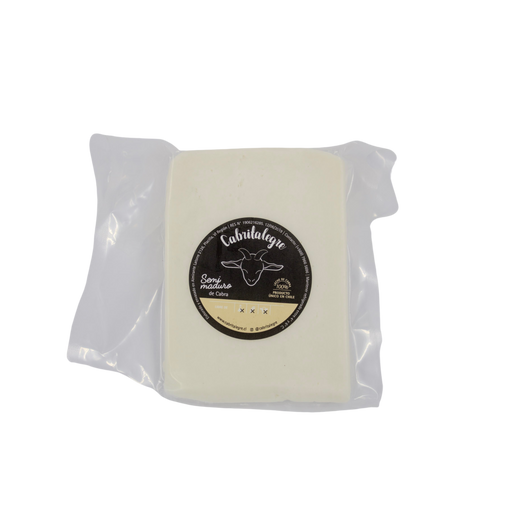 Queso de cabra cabrita alegre semi maduro 250 gr