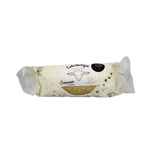 Queso de cabra untable con sesamo tostado