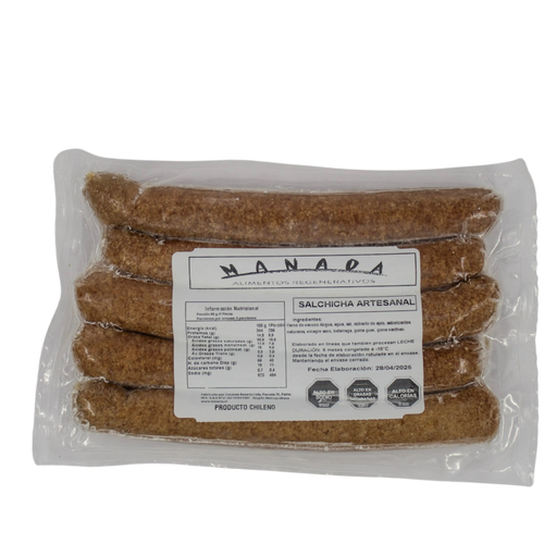 Salchicha Artesanal Manada 5 Unidades