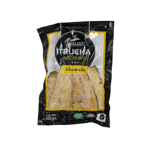 Trucha arcoiris ahumada filete 250 grs