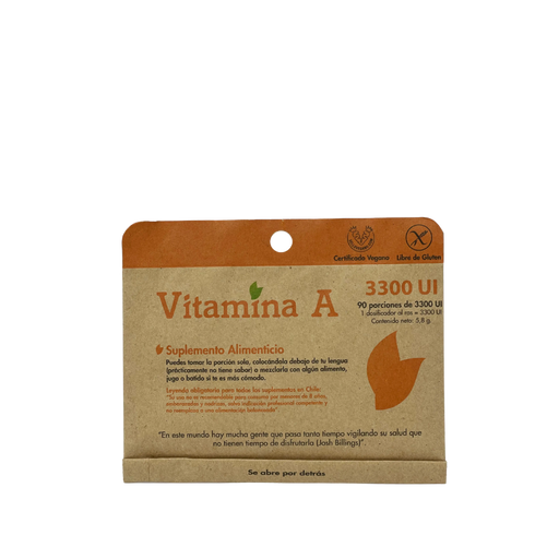 Vitamina A Polvo Dulcura Natural
