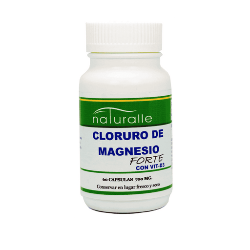 Cloruro magnesio 700 mg. Naturalle 60 caps.
