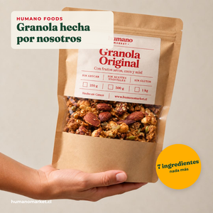 Granola hecha por nosotros: 7 ingredientes, nada más