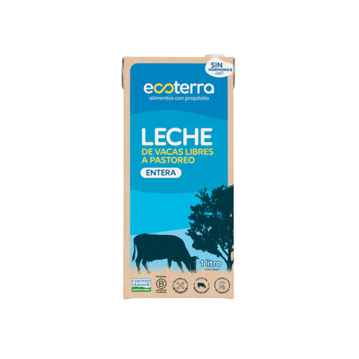 Leche Ecoterra Entera 1Lt