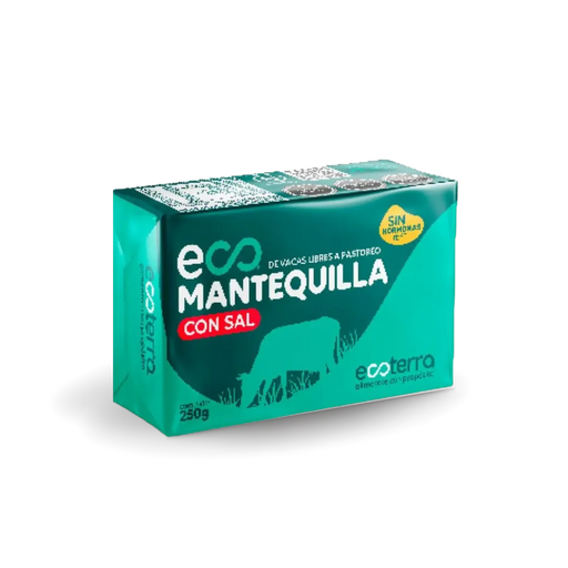 Mantequilla Ecoterra Con sal 250 g