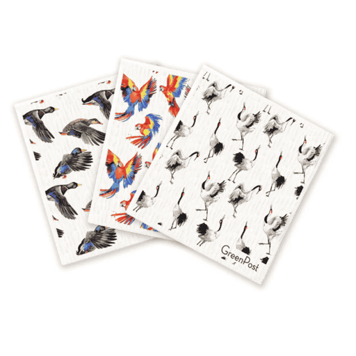 Pack paño esponja compostable 3u