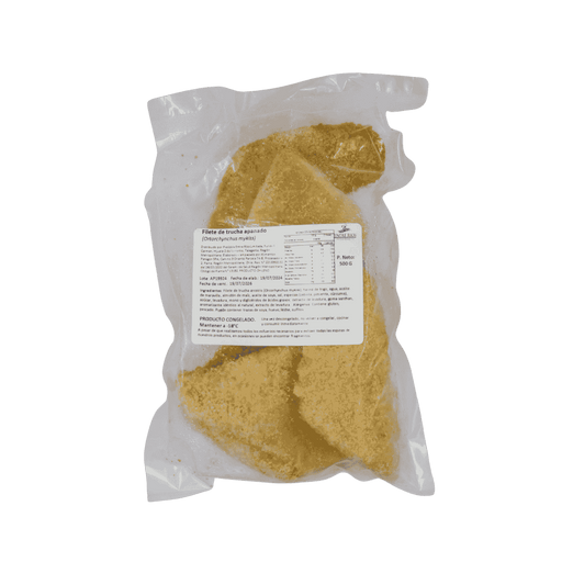 Trucha arcoiris apanado 500 g