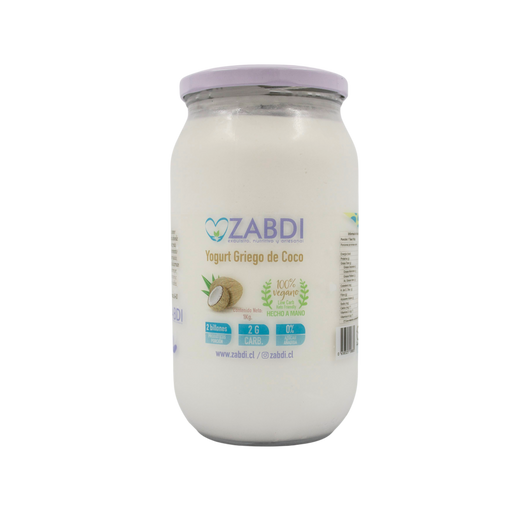 Yogurt Griego Coco Zabdi 1 L